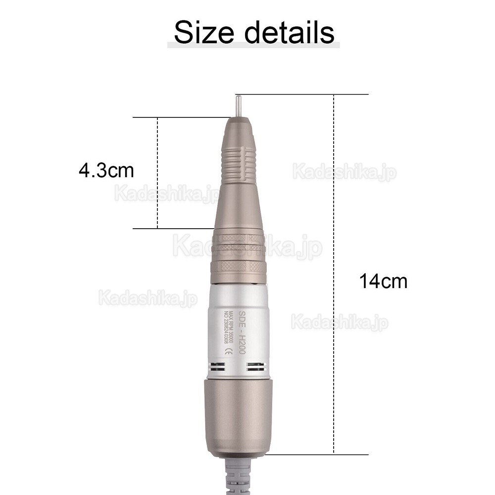 STRONG SDE-SH200 歯科ラボ用マイクロモーターハンドピース 2.35mm 35000RPM